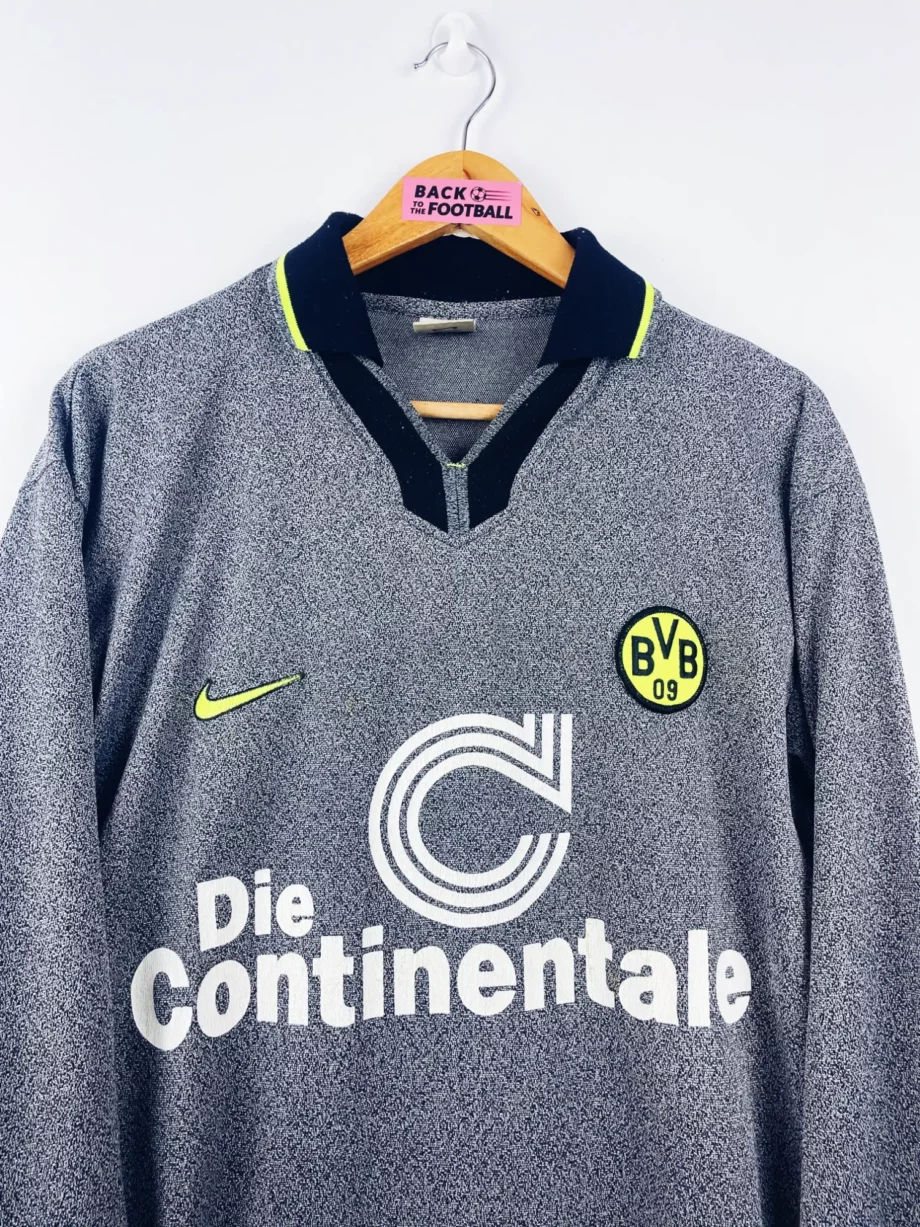 maillot vintage extérieur Borussia Dortmund 1997/1998 manches longues