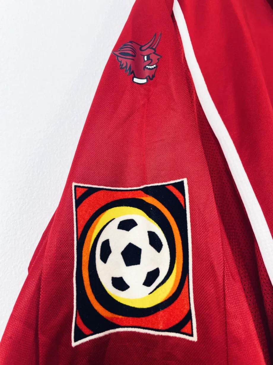 maillot vintage domicile FC Kaiserslautern 1999/2000 floqué Djorkaeff #14