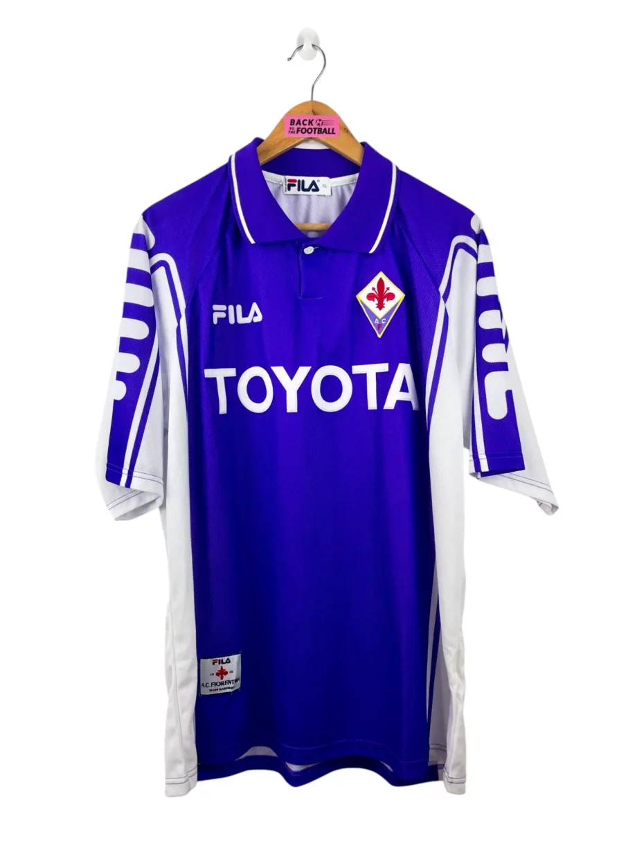 maillot vintage domicile Fiorentina 1999/2000