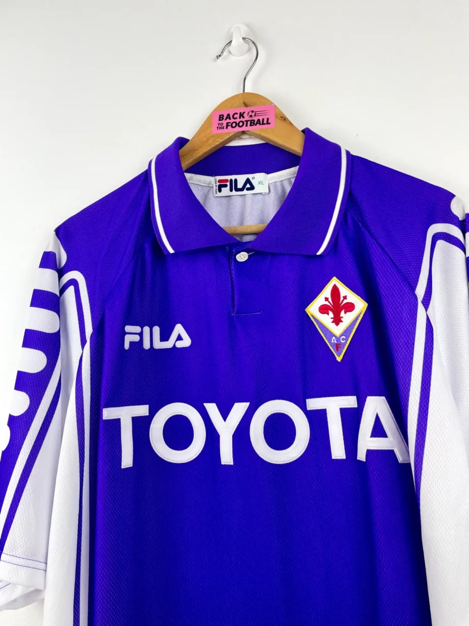 maillot vintage domicile Fiorentina 1999/2000