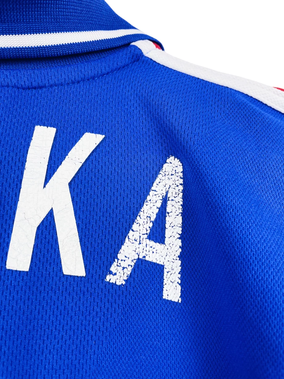 maillot vintage domicile équipe de France 2000 floqué Anelka #9