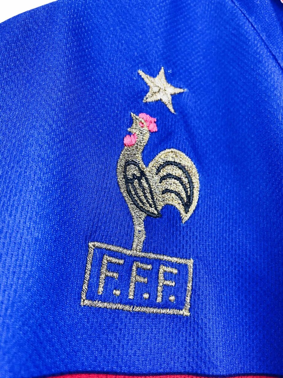maillot vintage domicile équipe de France 1998 floqué Zidane #10
