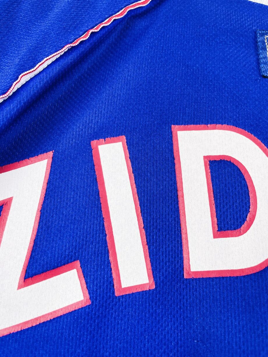 maillot vintage domicile équipe de France 1998 floqué Zidane #10
