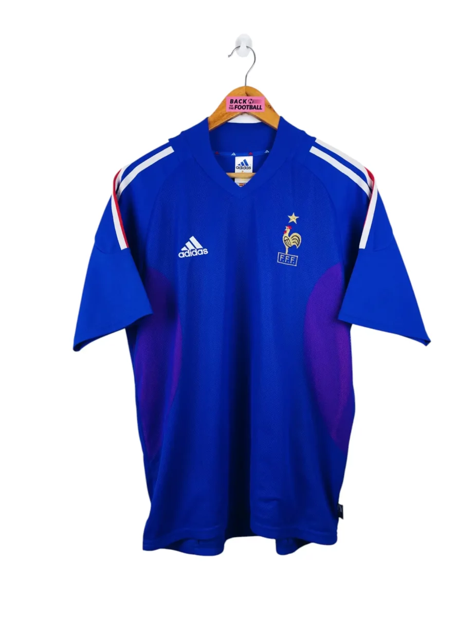 maillot vintage domicile équipe de France 2002 floqué Henry #12