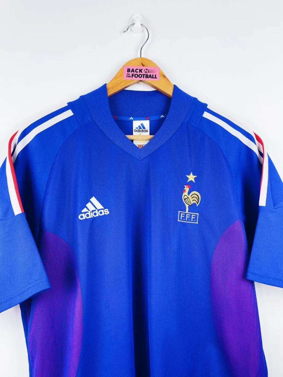 maillot vintage domicile équipe de France 2002 floqué Henry #12