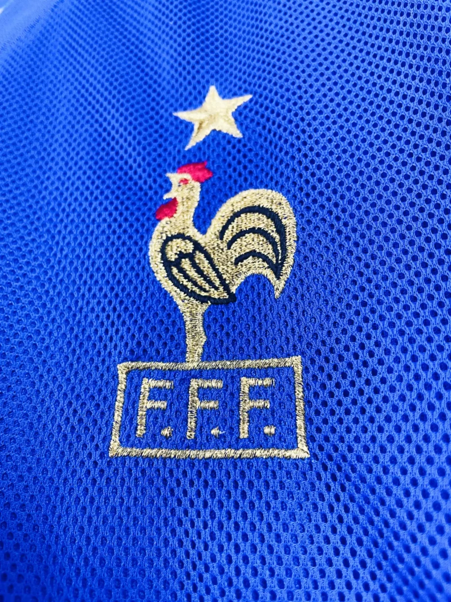 maillot vintage domicile équipe de France 2002 floqué Henry #12