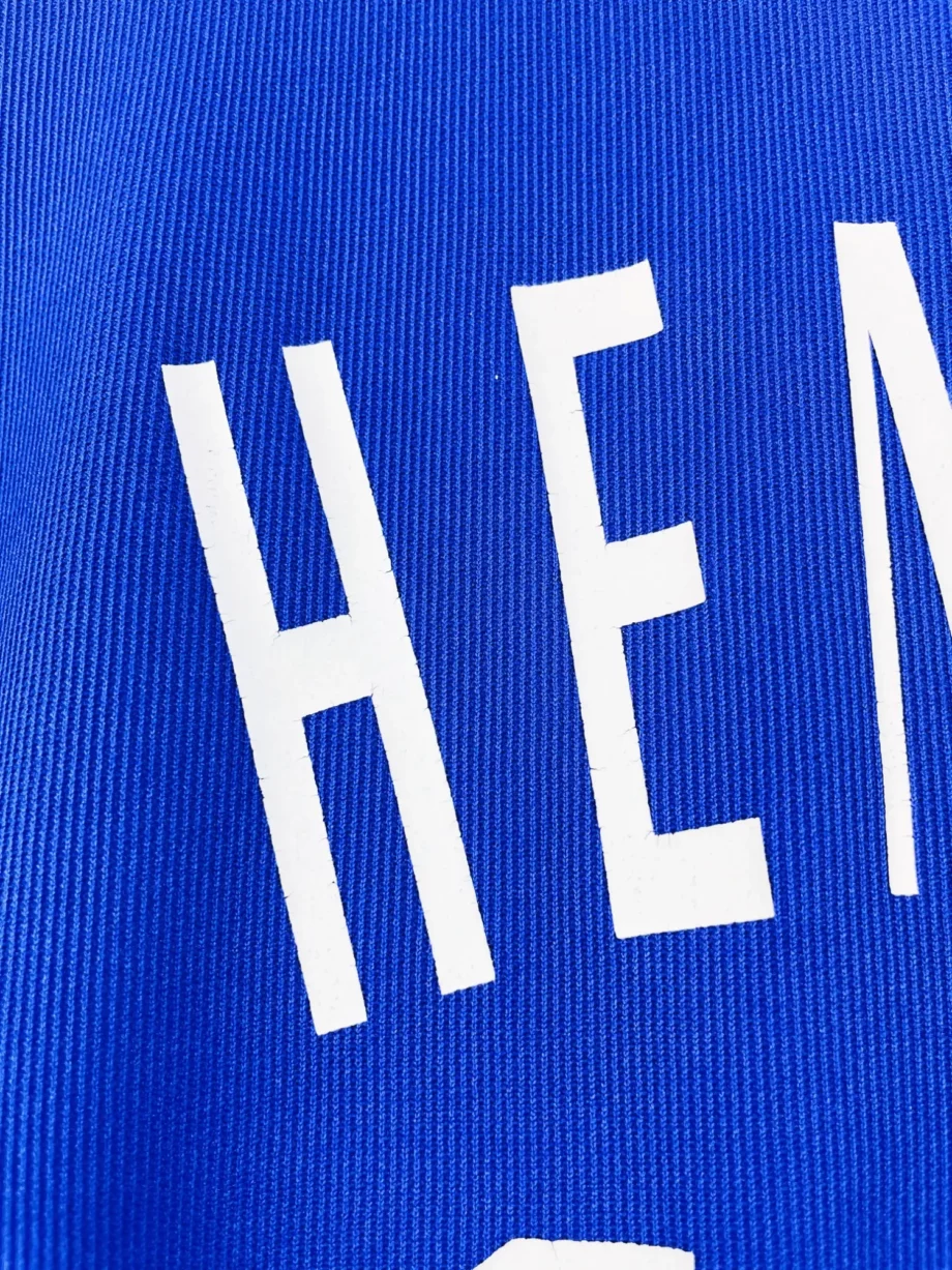 maillot vintage domicile équipe de France 2002 floqué Henry #12
