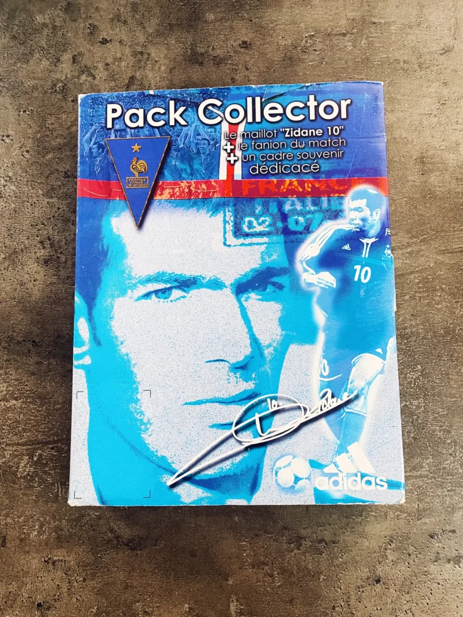 coffret collector équipe de france 2000 Zidane