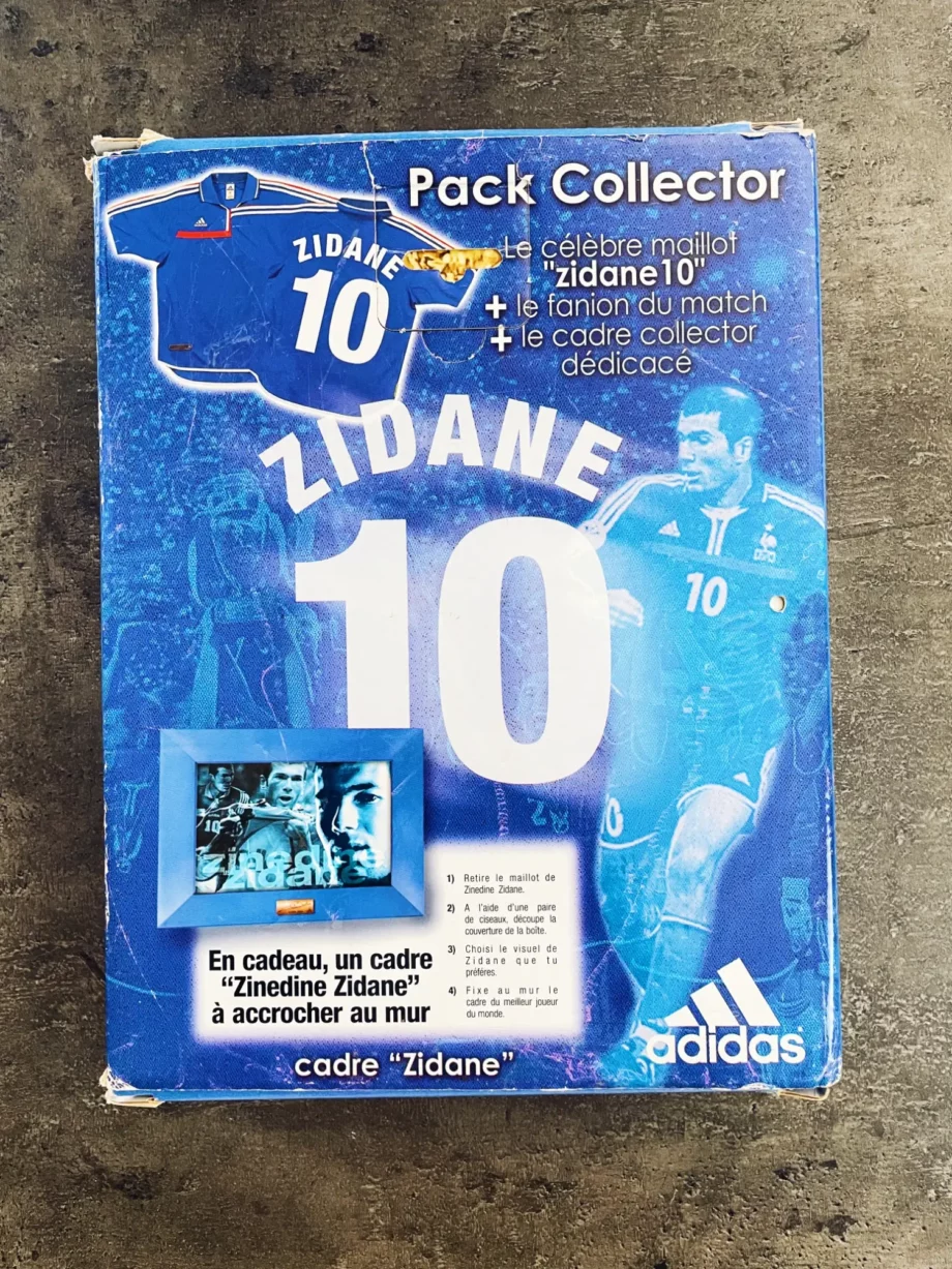 coffret collector équipe de france 2000 Zidane