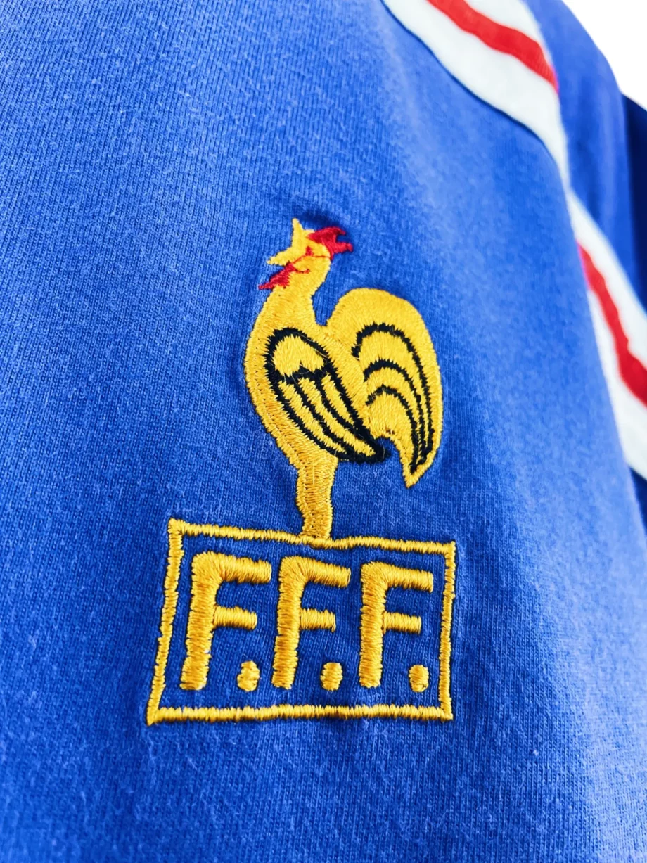 maillot vintage domicile équipe de France 1986