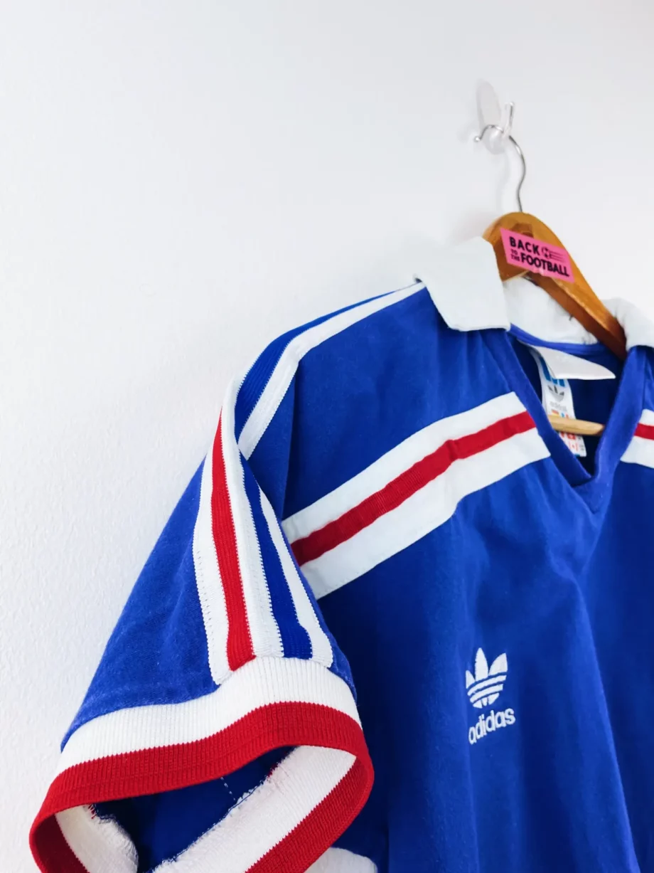 maillot vintage domicile équipe de France 1986