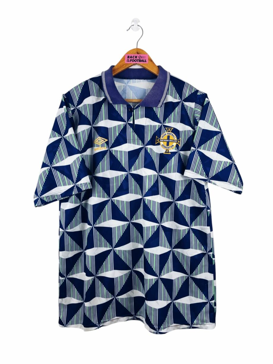 maillot vintage extérieur Irlande du Nord 1990/1992