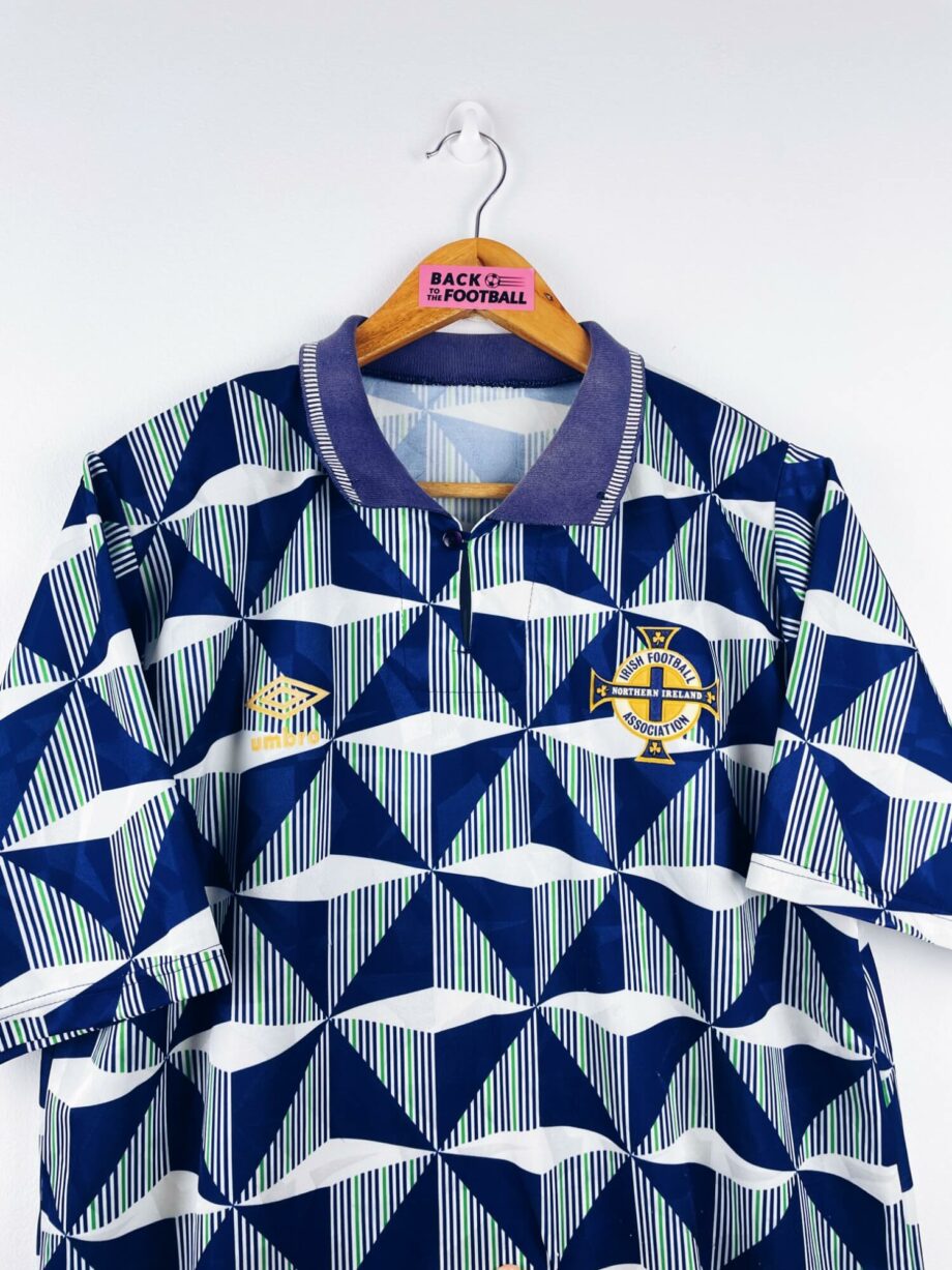 maillot vintage extérieur Irlande du Nord 1990/1992