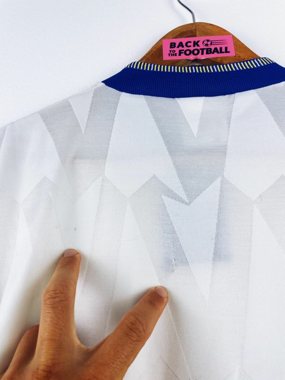 maillot vintage domicile Leeds United 1990/1991