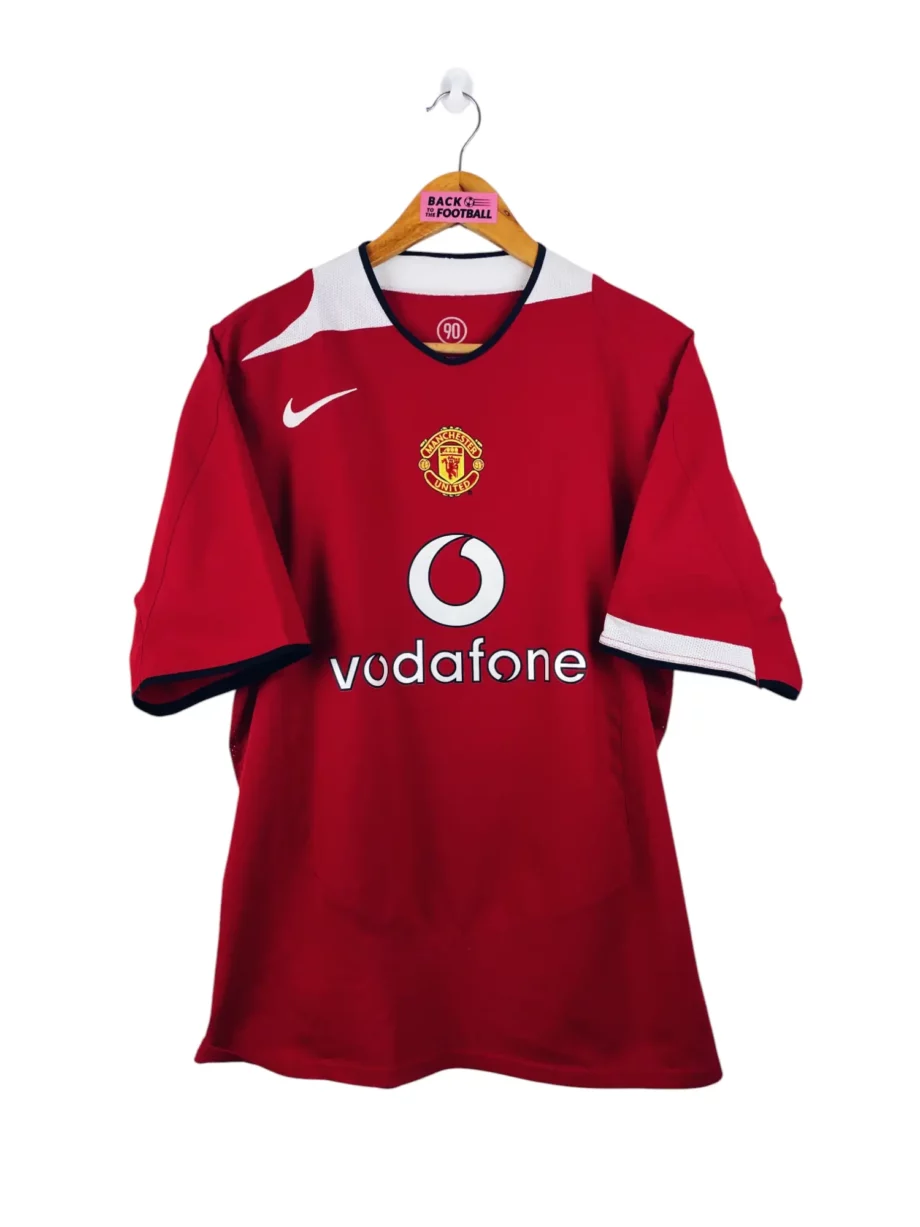 maillot vintage domicile Manchester United 2004/2006 floqué Ronaldo #7