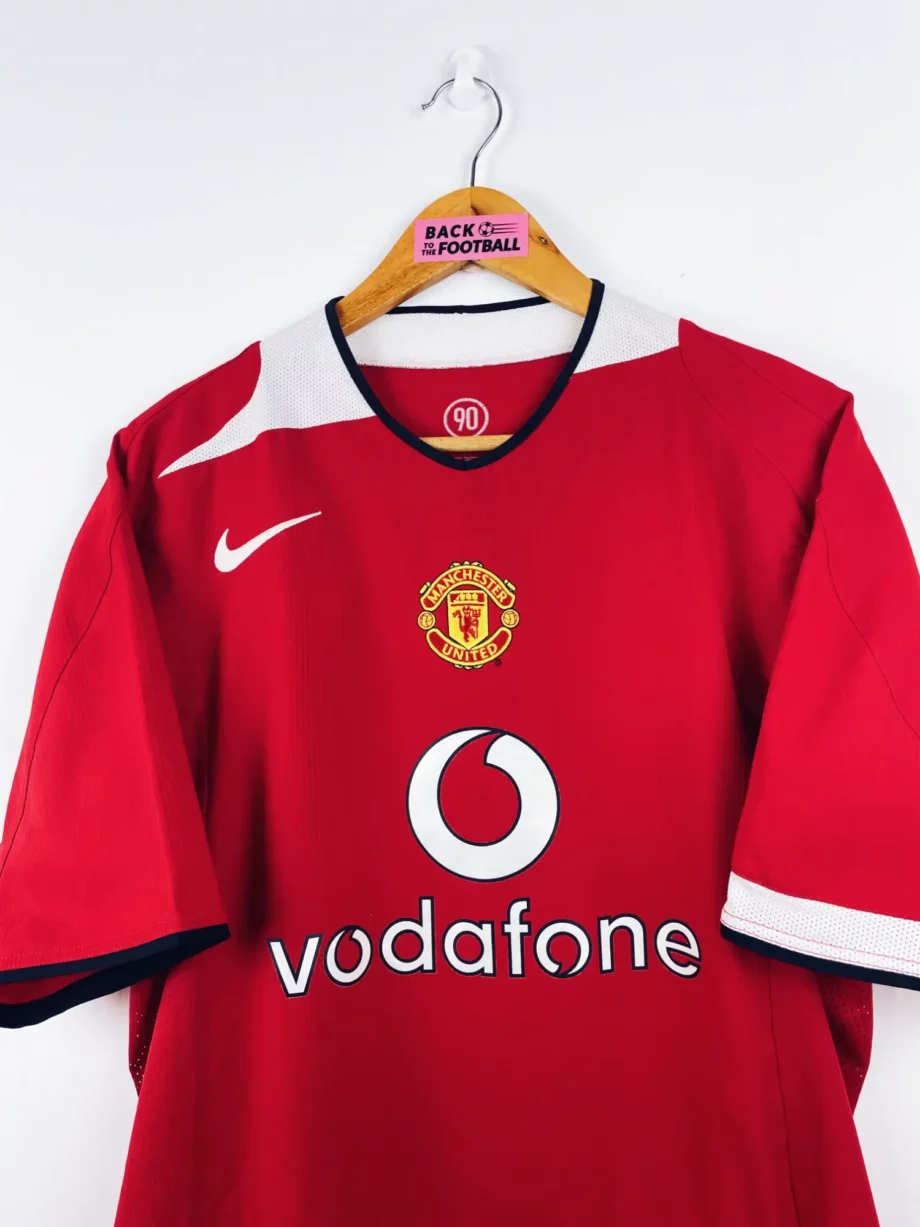 maillot vintage domicile Manchester United 2004/2006 floqué Ronaldo #7