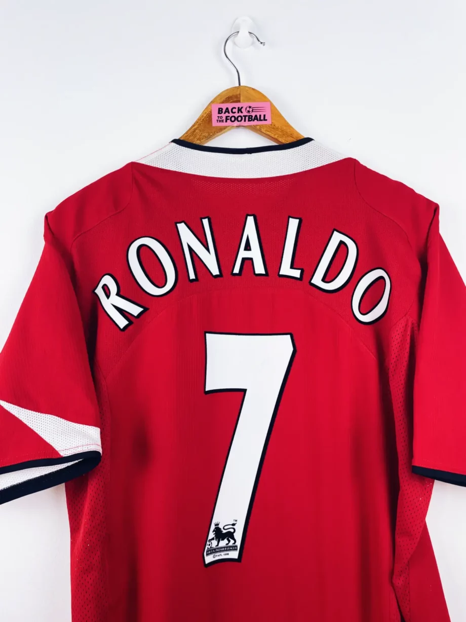maillot vintage domicile Manchester United 2004/2006 floqué Ronaldo #7