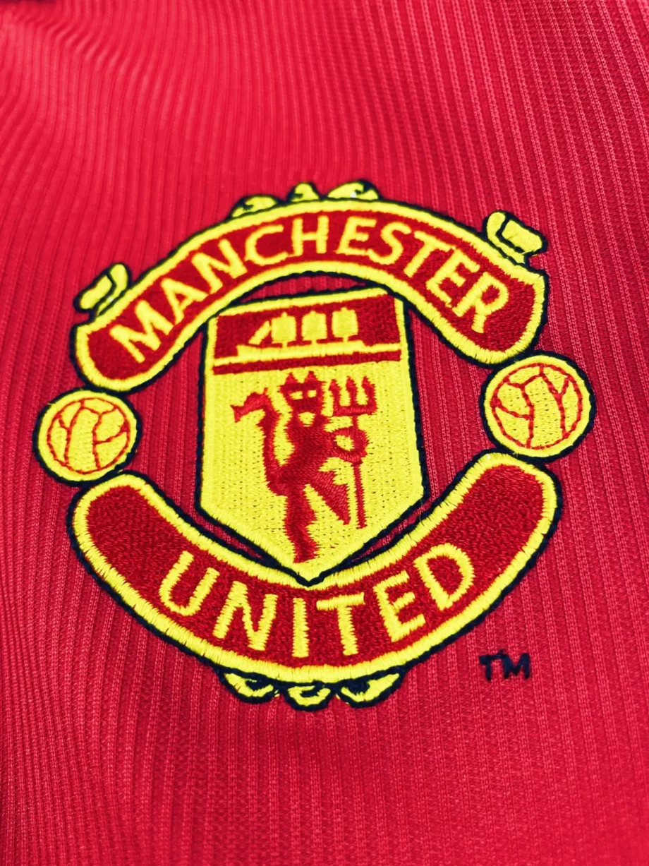maillot vintage domicile Manchester United 1998/2000 floqué Beckham #7