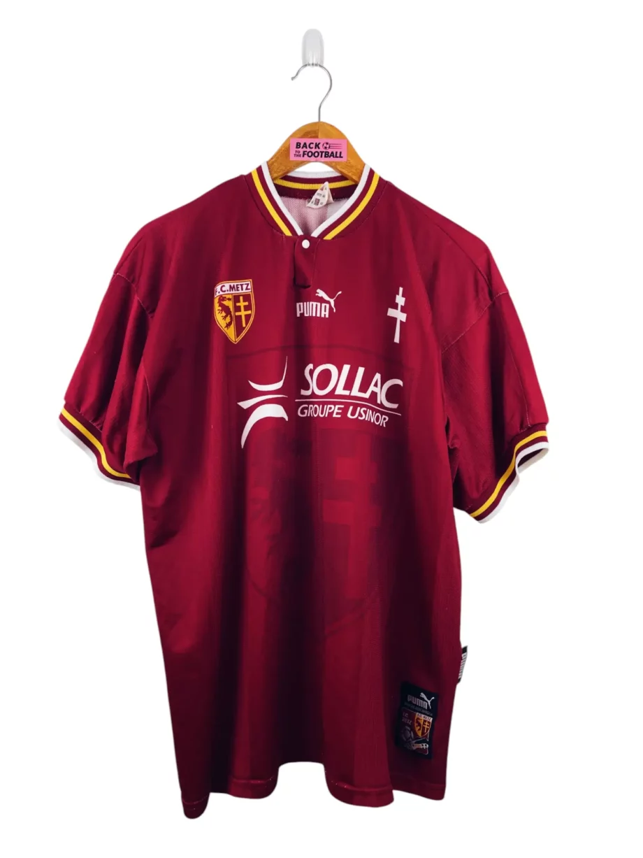 maillot vintage domicile FC Metz 1997/1998