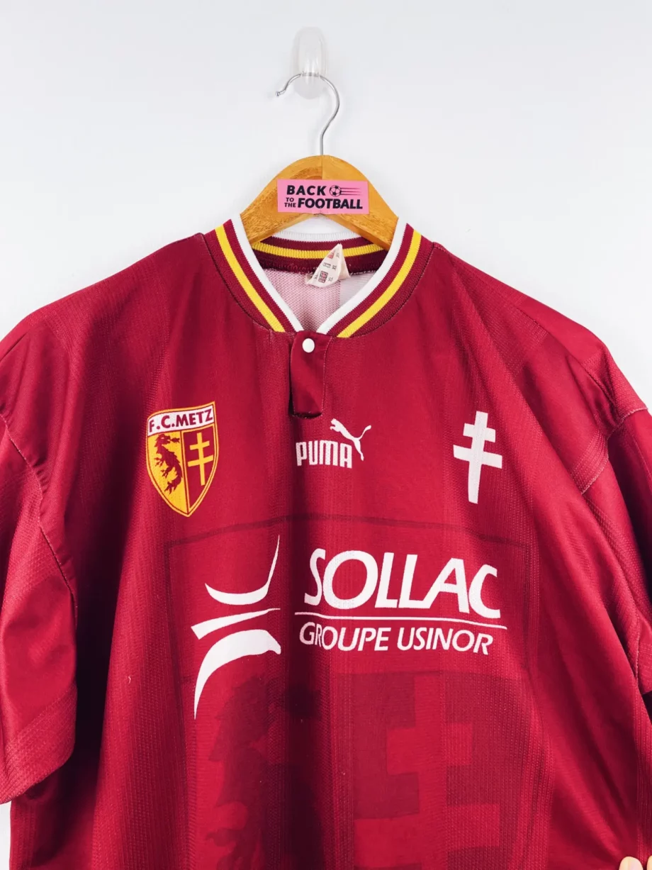 maillot vintage domicile FC Metz 1997/1998