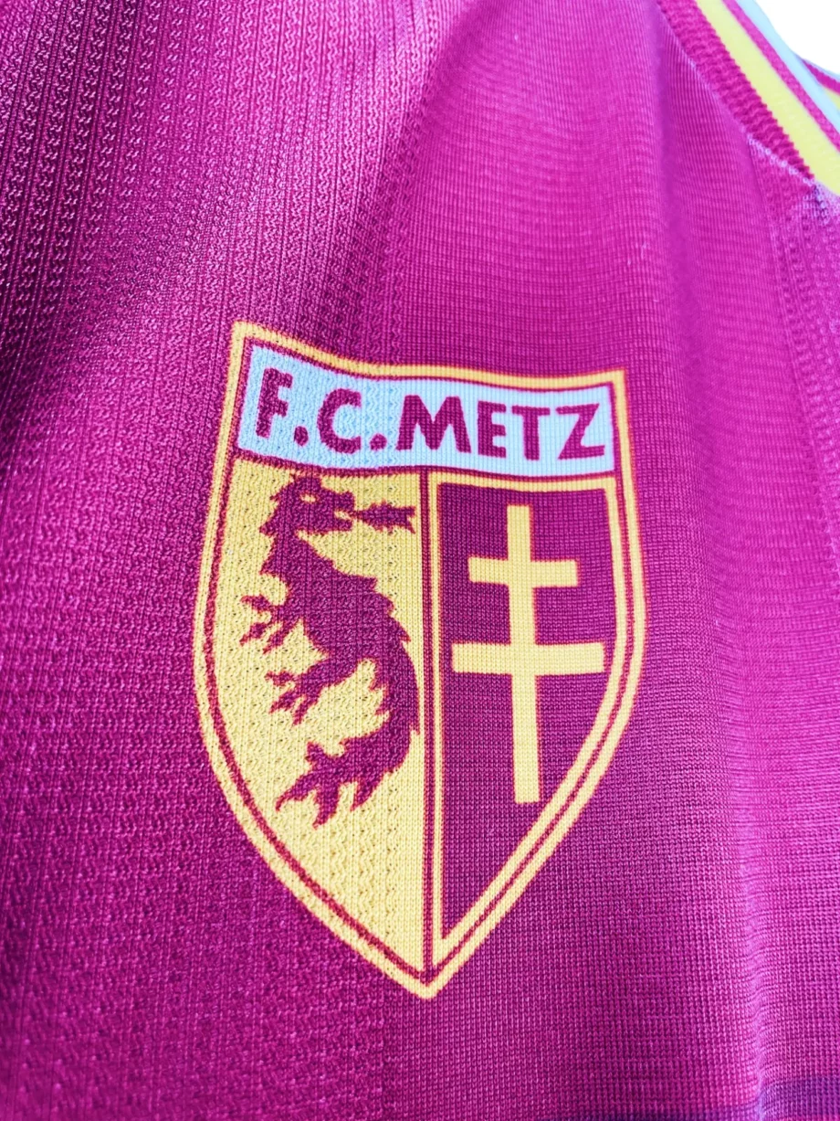 maillot vintage domicile FC Metz 1997/1998
