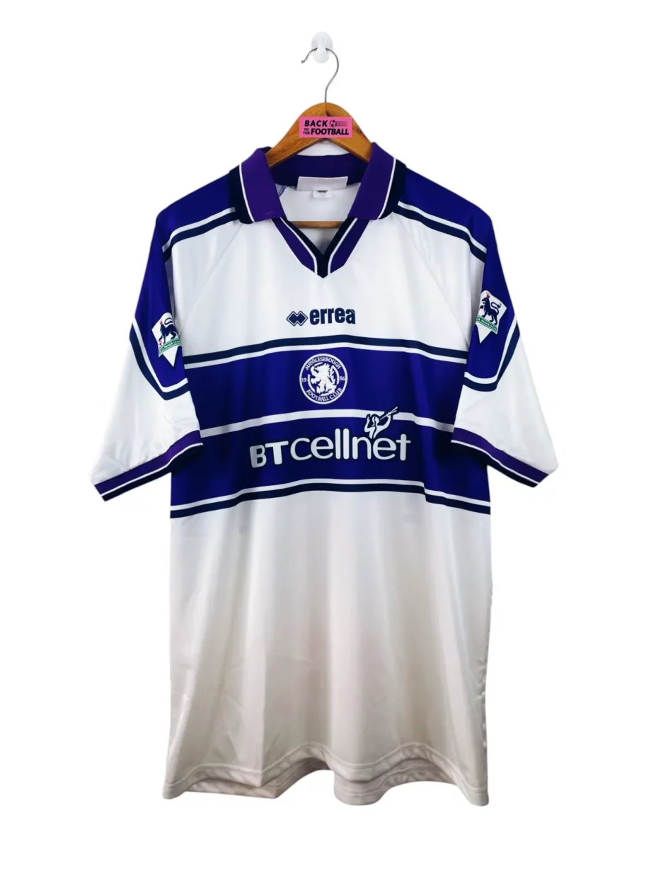 maillot vintage extérieur Middlesbrough 1999/2000 floqué Juninho #23