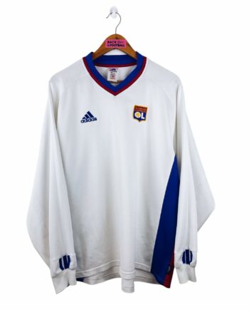maillot vintage domicile OL 2001/2002 manches longues stock pro (player issue)