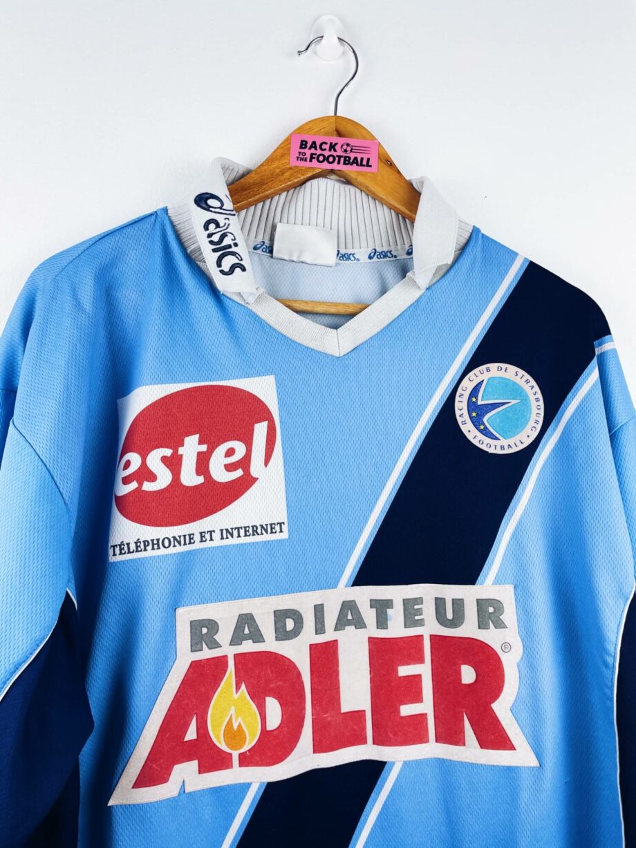 maillot vintage extérieur RC Strasbourg 2000/2001 manches longues