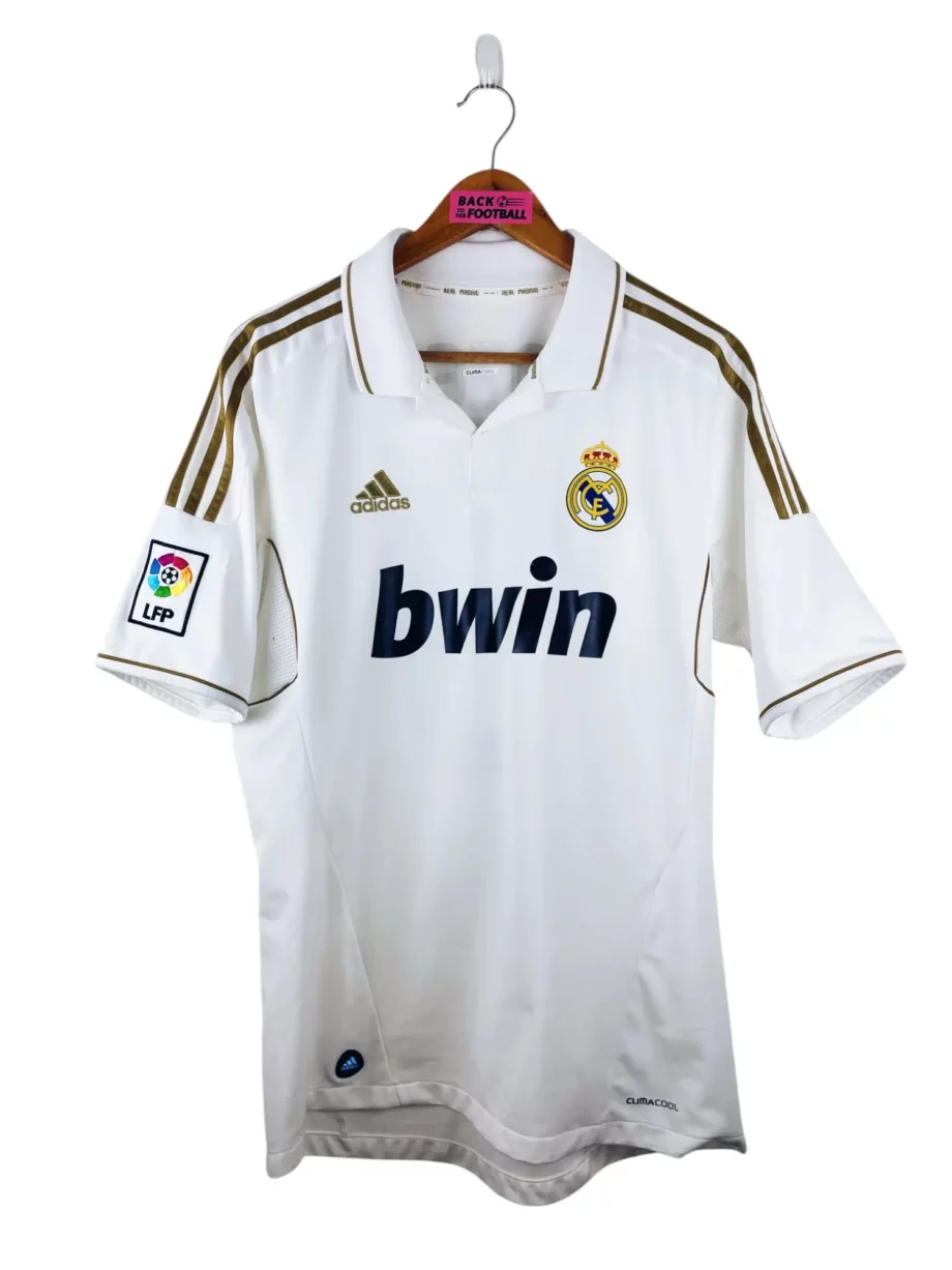 maillot vintage domicile Real Madrid 2011/2012 floqué Benzema #9