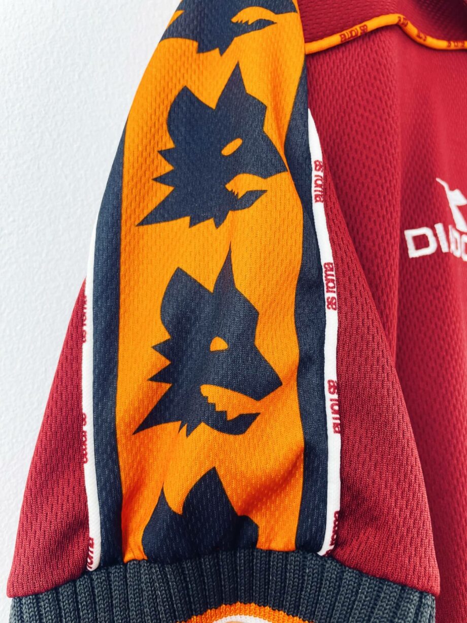 maillot vintage domicile AS Roma 1998/1999 floqué Totti #10
