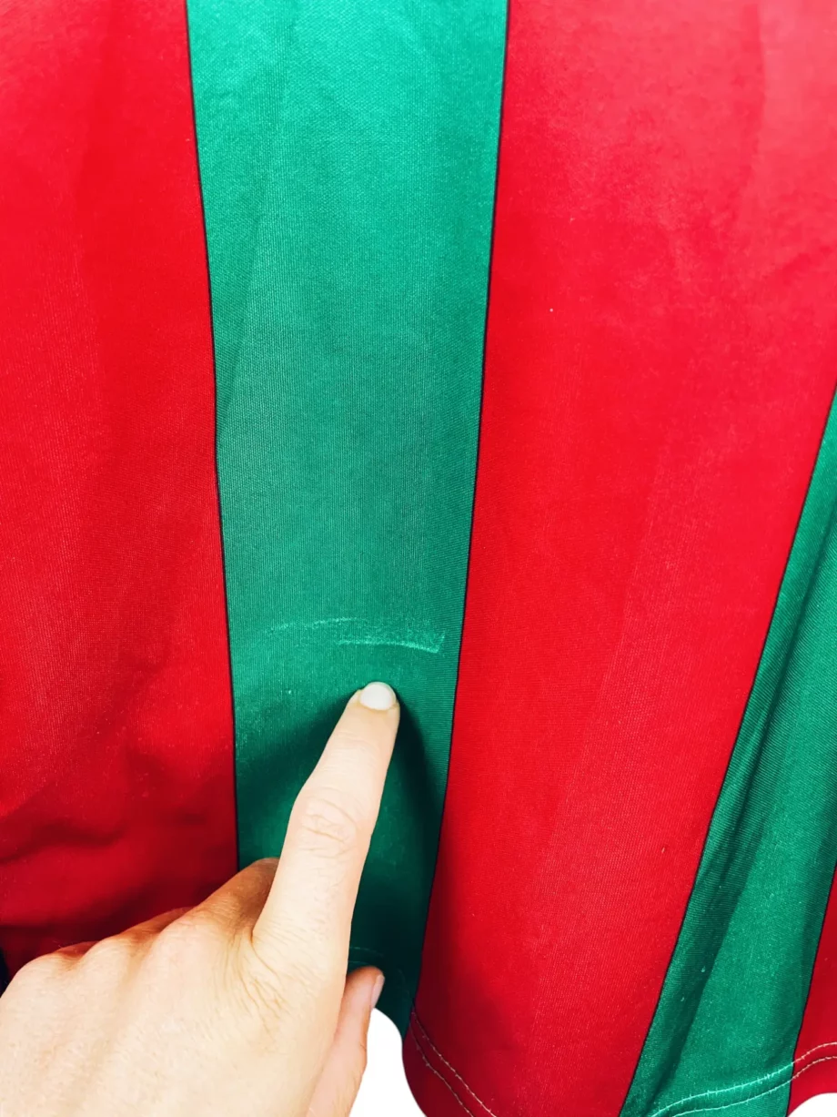 maillot vintage domicile Ternana 2003/2004 préparé (match issue) ou porté (match worn) par Nicola #21
