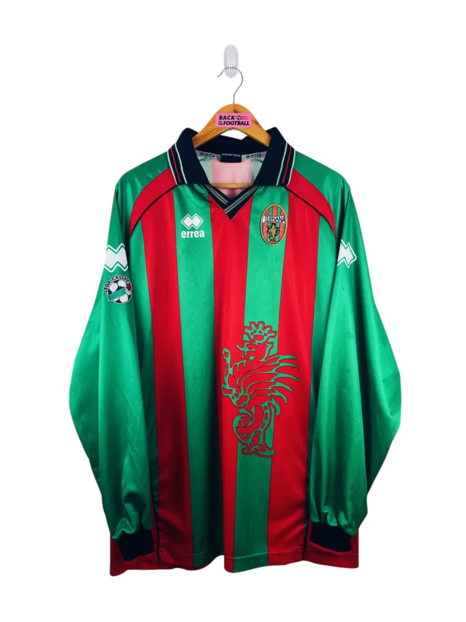 maillot vintage domicile Ternana 2003/2004 préparé (match issue) ou porté (match worn) par Nicola #21