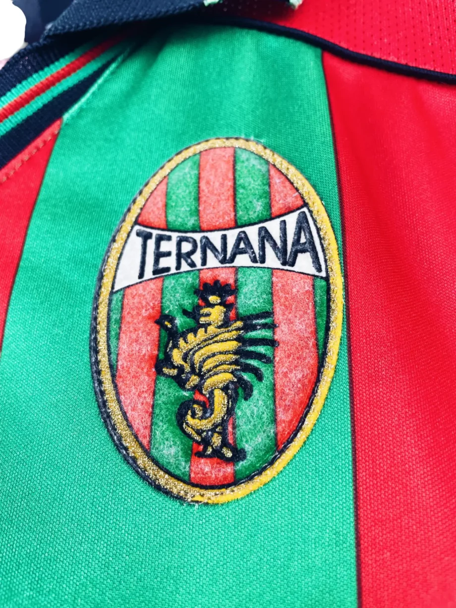 maillot vintage domicile Ternana 2003/2004 préparé (match issue) ou porté (match worn) par Nicola #21