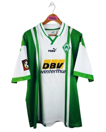 maillot vintage domicile Werder Brême 1996/1997