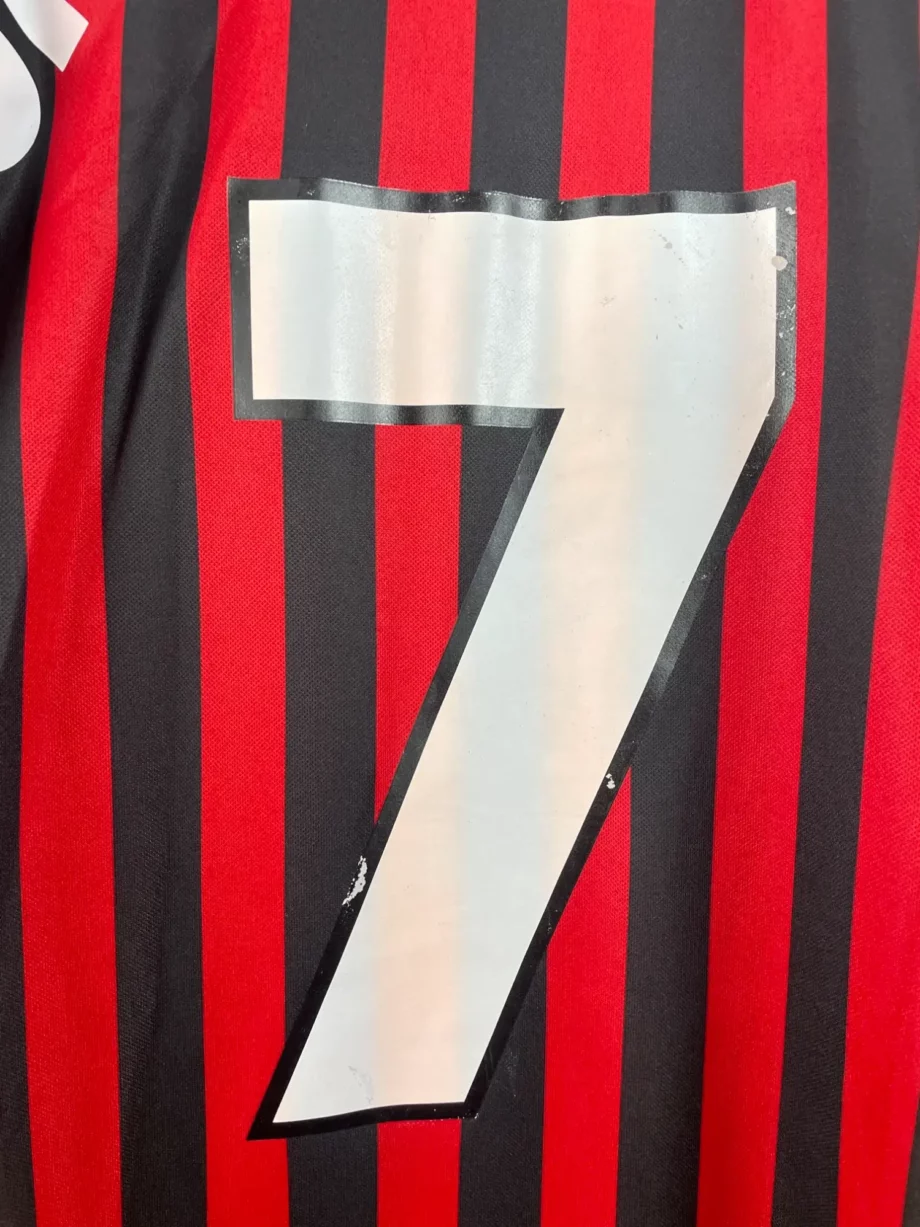 maillot vintage centenaire AC Milan 1999/2000 floqué Shevchenko #7