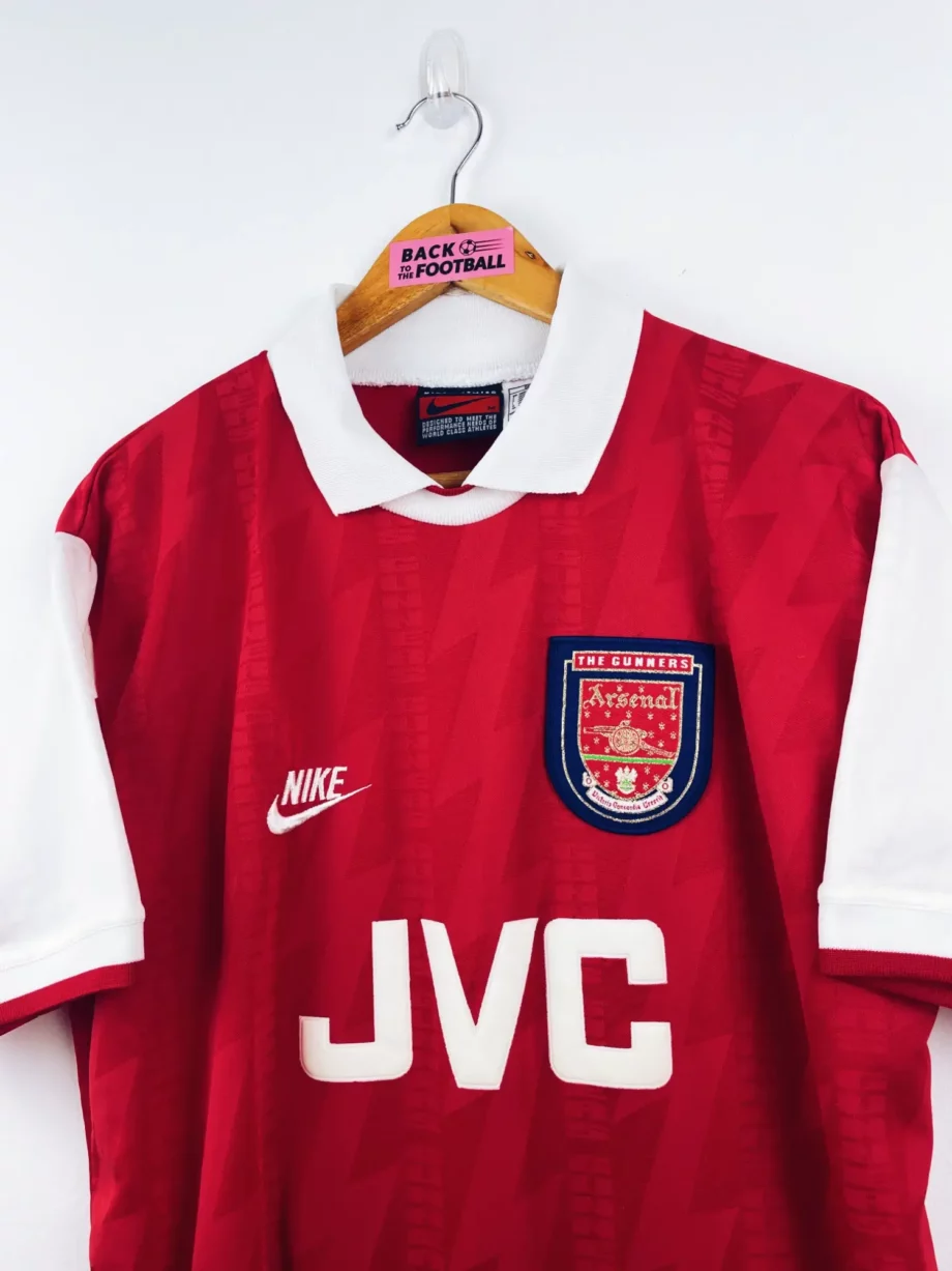 maillot vintage domicile Arsenal 1994/1996