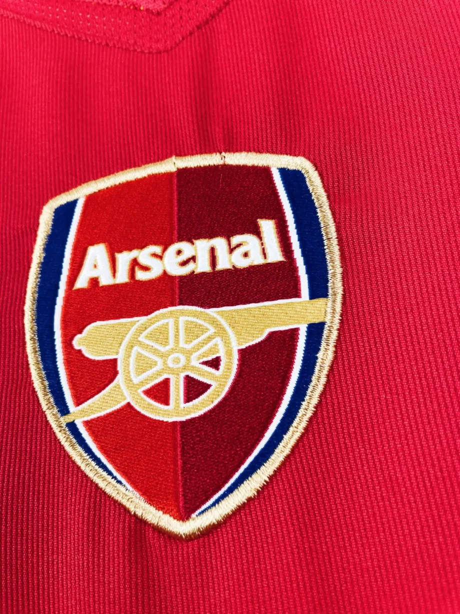 maillot vintage domicile Arsenal 2004/2005 floqué Pires #7