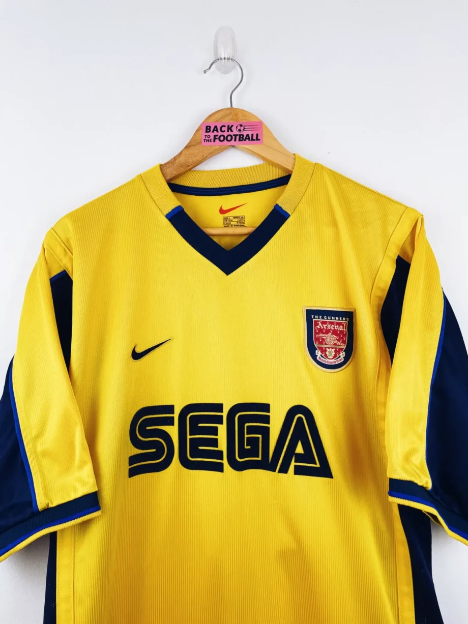 maillot vintage extérieur Arsenal 1999/2000 floqué Henry #14