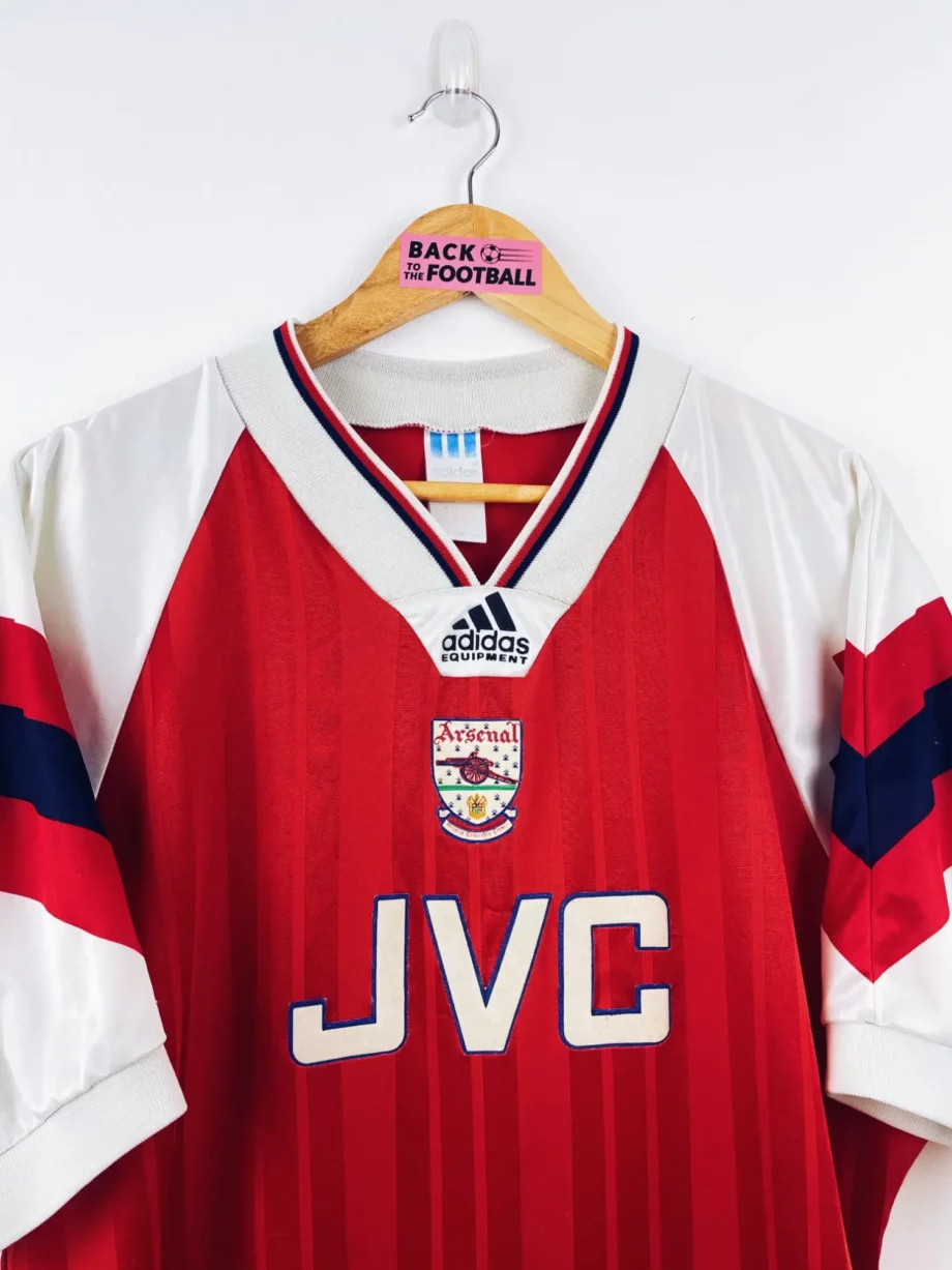 maillot vintage domicile Arsenal 1992/1994