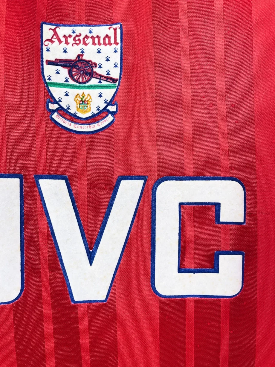 maillot vintage domicile Arsenal 1992/1994