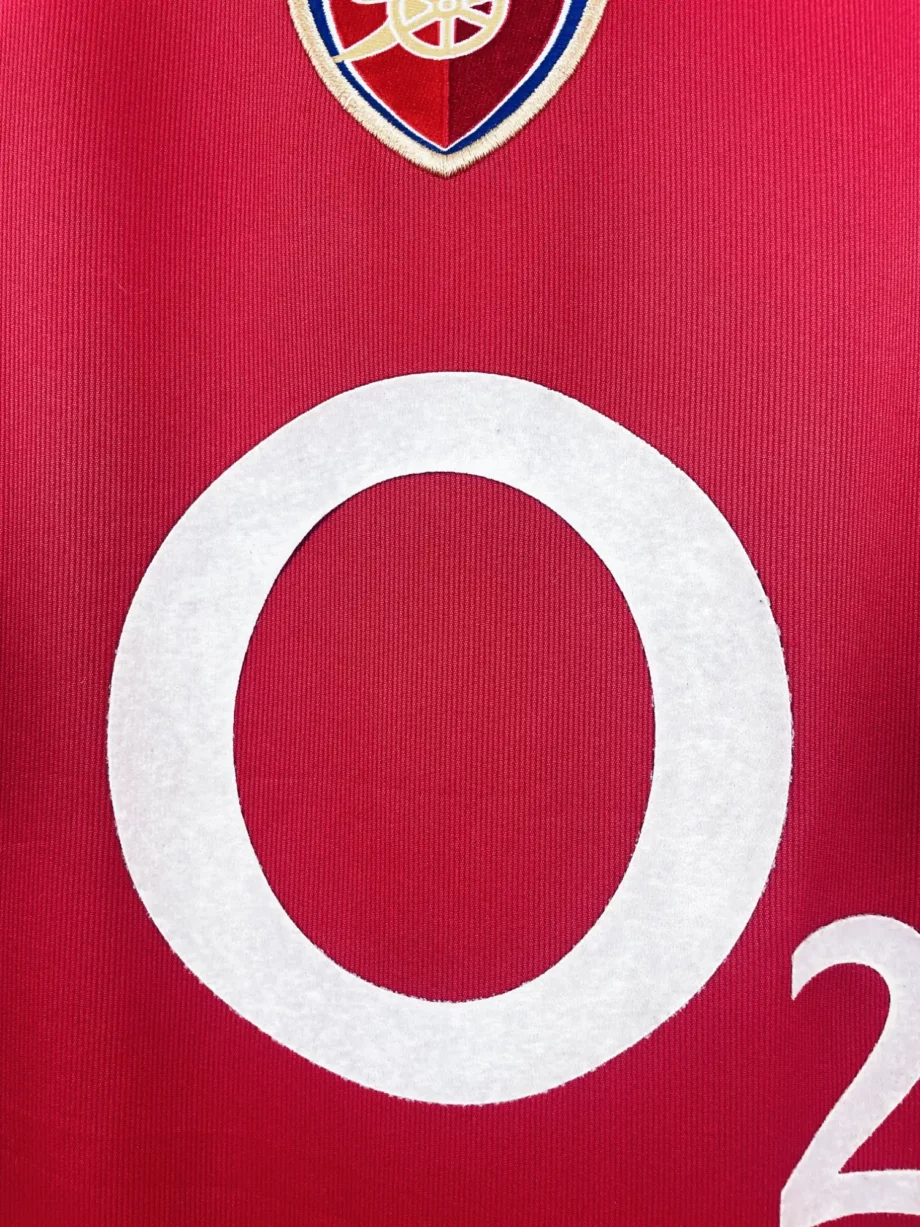 maillot vintage domicile Arsenal 2004/2005 floqué Henry #14