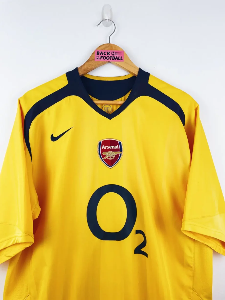 maillot vintage extérieur Arsenal 2005/2006 floqué Henry #14