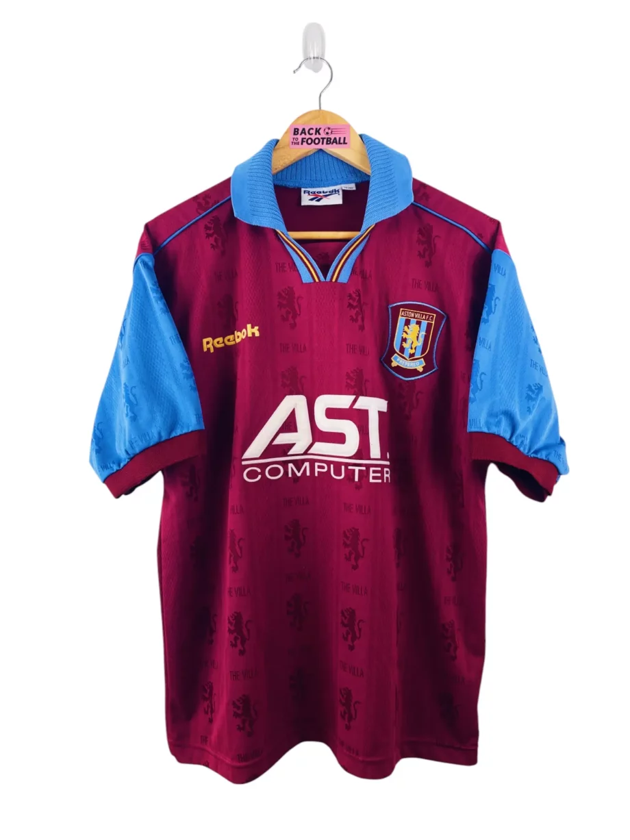 maillot vintage domicile Aston Villa 1995/1997
