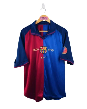 maillot vintage domicile Barcelone 1999/2000 centenaire