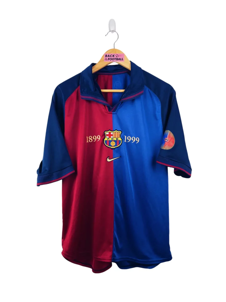 maillot vintage domicile Barcelone 1999/2000 centenaire