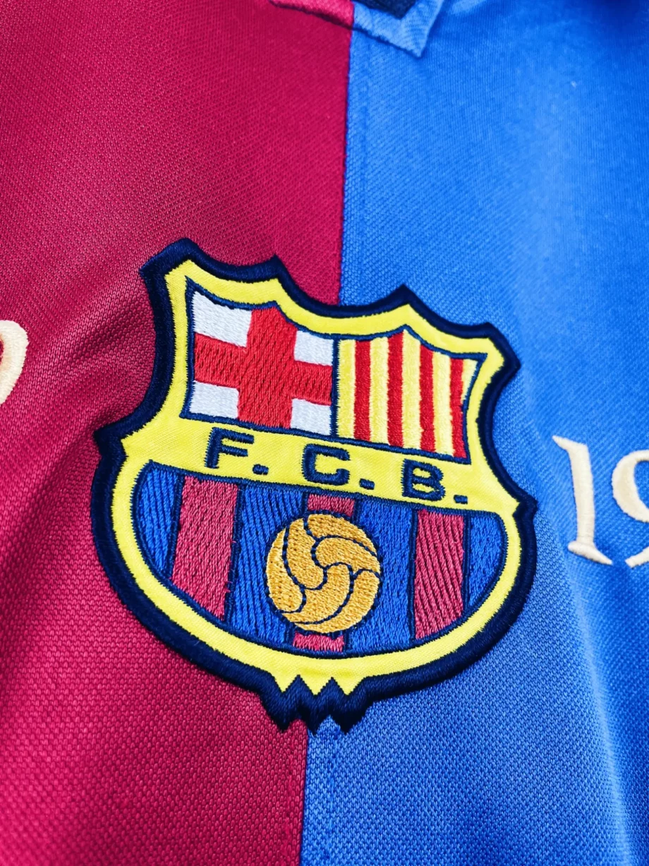 maillot vintage domicile Barcelone 1999/2000 centenaire