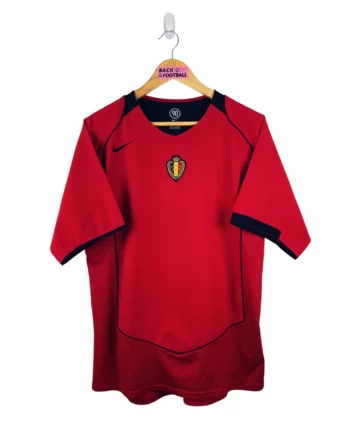 maillot vintage domicile Belgique 2004
