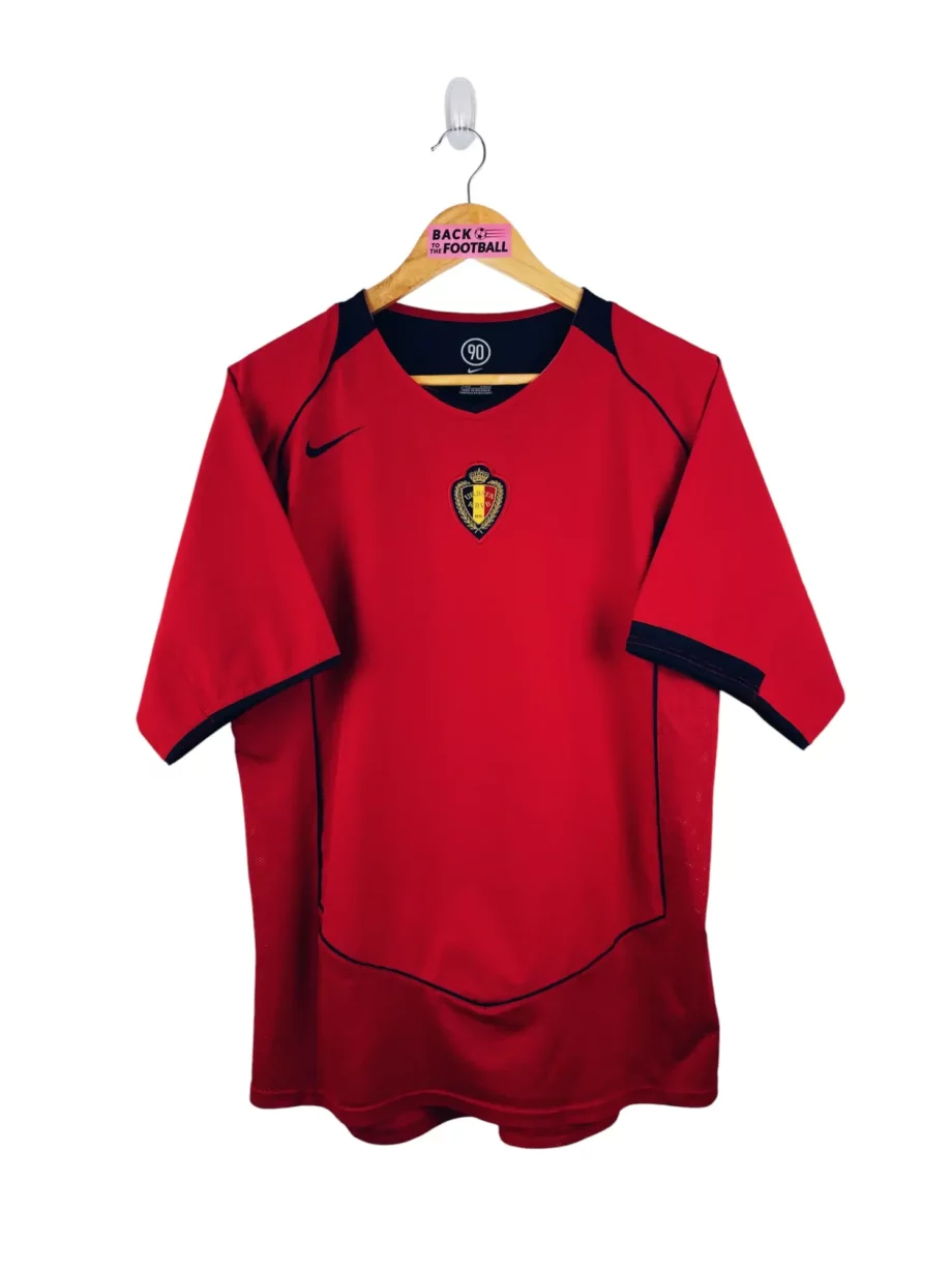 maillot vintage domicile Belgique 2004