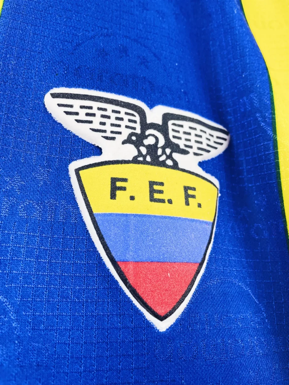 maillot vintage domicile Equateur 1998