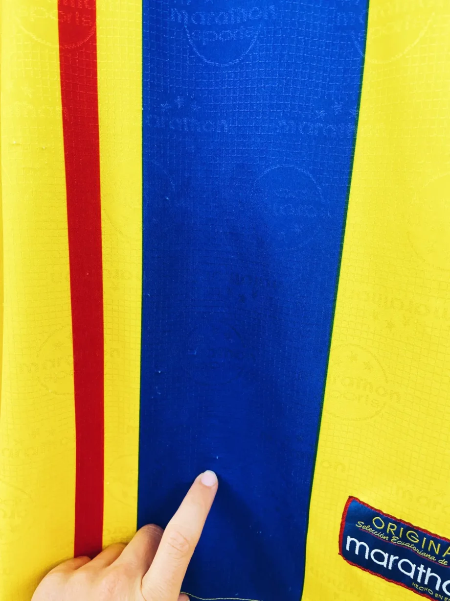 maillot vintage domicile Equateur 1998
